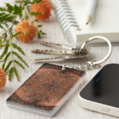 Golden Copper Shimmer Sleutelhanger (Voorkant Rechts)