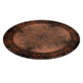 Golden Copper Shimmer Snijplank (Hoek)