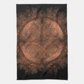 Golden Copper Shimmer Theedoek (Verticaal)