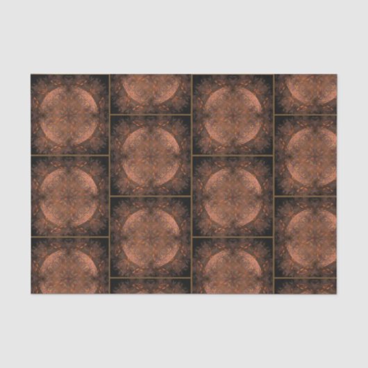 Golden Copper Shimmer Tissue Paper Tissuepapier (Voorkant)
