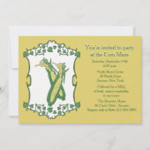 Golden Corn Uitnodiging (Voorkant)