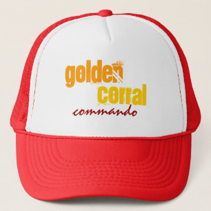 "GOLDEN CORRAL COMMANDO" - Trucker Hat! Trucker Pet