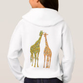 Golden Couple Giraffe Hoodie (Achterkant)