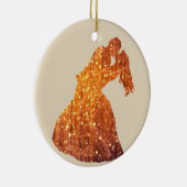 Golden Couple, Kus, Romance Ornament (Rechts)