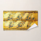 Golden Couronne de Fleurs Bad Handdoek (Handdoek)