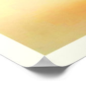 Golden Cracked Heart Art Poster (Hoek)