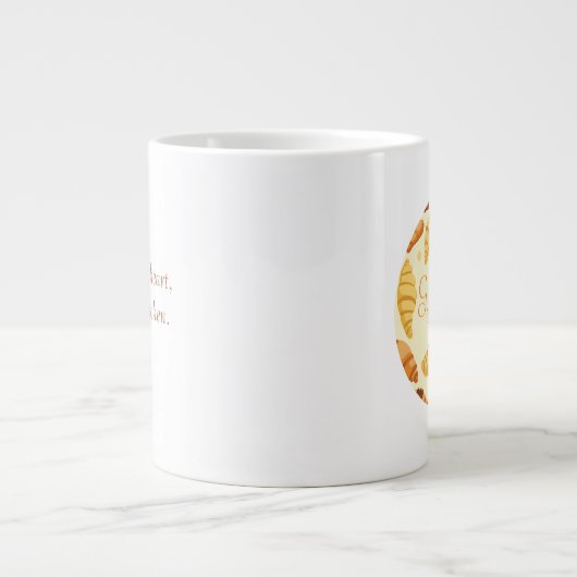 Golden Crescent Co Grote Koffiekop (Voorkant)