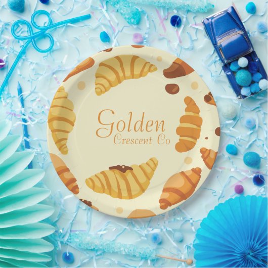 Golden Crescent Co Papieren Bordje (Feest)