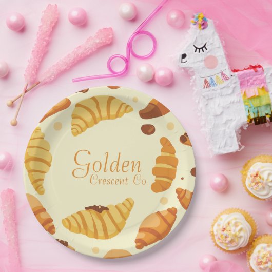 Golden Crescent Co Papieren Bordje (Feest)