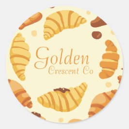 Golden Crescent Co Ronde Sticker