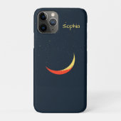 Golden Crescent Moon Case-Mate iPhone Case (Achterkant)