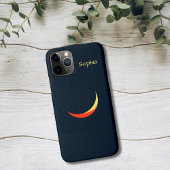 Golden Crescent Moon Case-Mate iPhone Case
