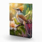 Golden Crested Honeyater Fantasy Bird Fotoblokken (Rechts)