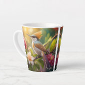 Golden Crested Honeyater Fantasy Bird Latte Mok (Linkerhoek)
