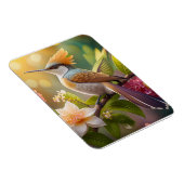Golden Crested Honeyater Fantasy Bird Magneet (Rechterzijde)
