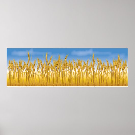 Golden Crop Poster (Voorkant)