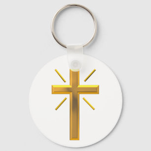 Golden Cross 4 Sleutelhanger