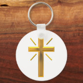 Golden Cross 4 Sleutelhanger (Voorkant)