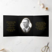 Golden Cross Black Death aangekondigd Drieluik Uitnodiging (Binnen)