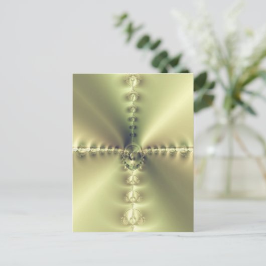 Golden Cross Briefkaart (Staand voorkant)
