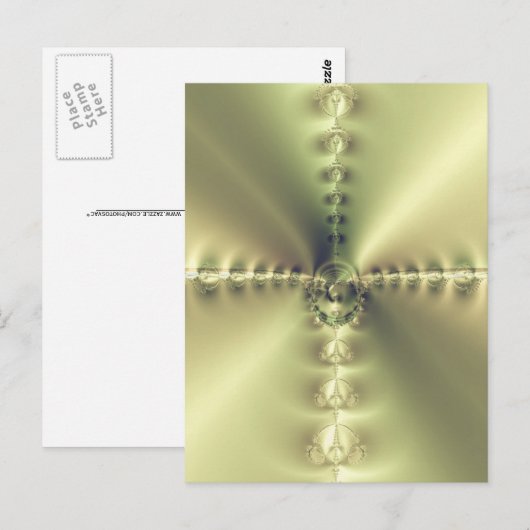 Golden Cross Briefkaart (Voorkant / Achterkant)