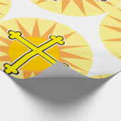 Golden Cross Cadeaupapier