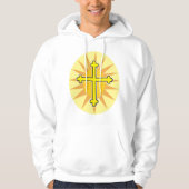 Golden Cross Hoodie (Voorkant)