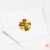 Golden Cross Stickers (Envelop)