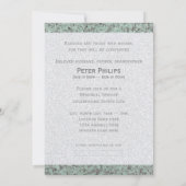 Golden Cross Stone 2 Funeral Announement Kaart (Achterkant)