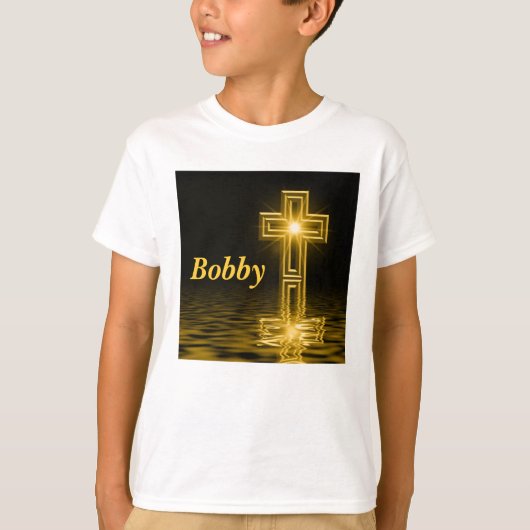 Golden Cross T-Shirt (Voorkant)