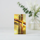 Golden Cross Visitekaartje (Staand voorkant)