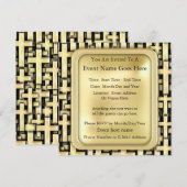 Golden Crosses Kaart (Voorkant / Achterkant)