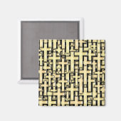 Golden Crosses Magneet (Voorkant / Achterkant)