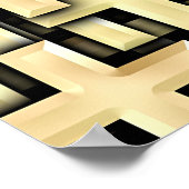 Golden Crosses Poster (Hoek)