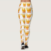 Golden Crown Aangepaste Leggings (Achterkant)