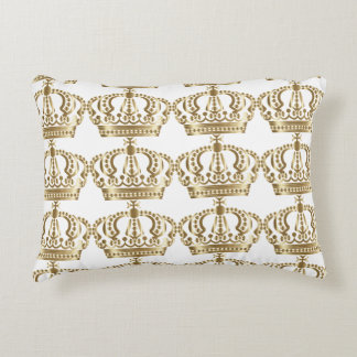 Golden Crown Accent Pillow Kussen