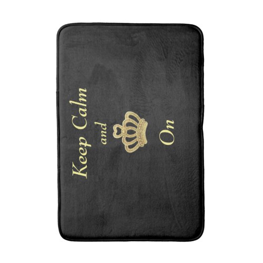 Golden Crown Badmat (Voorkant Verticaal)