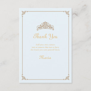 Golden Crown, bedankt kaarten