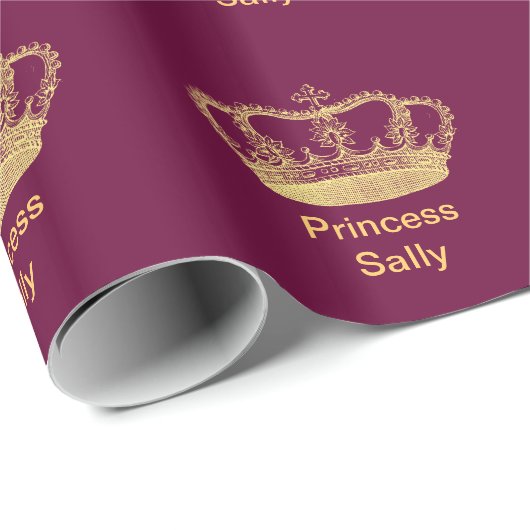 Golden Crown Cadeaupapier (Rol Hoek)