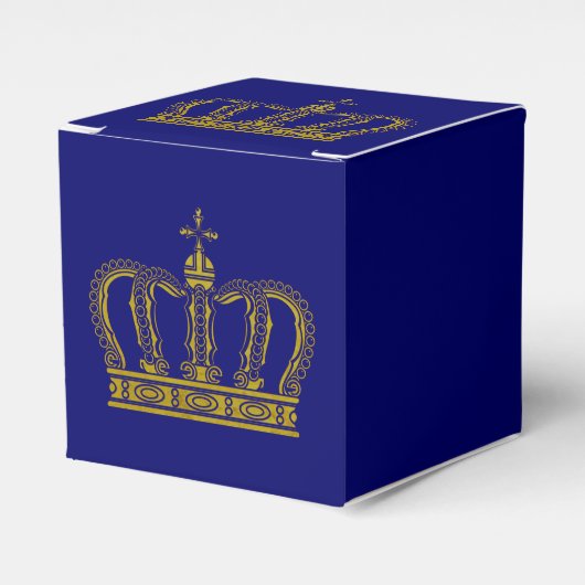 Golden Crown en jouw ideeën Bedankdoosjes (Voorkant Zijde)
