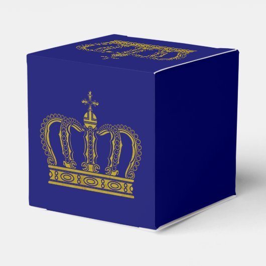 Golden Crown en jouw ideeën Bedankdoosjes (Achterkant)