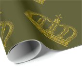 Golden Crown en jouw ideeën Cadeaupapier (Rol Hoek)