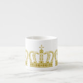 Golden Crown en jouw ideeën Espresso Kop (Voorkant)