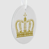 Golden Crown en jouw ideeën Ornament (voorkant)