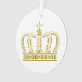 Golden Crown en jouw ideeën Ornament (voorkant)