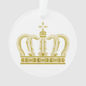 Golden Crown en jouw ideeën Ornament (voorkant)