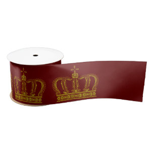 Golden Crown en jouw ideeën Satijnen Lint
