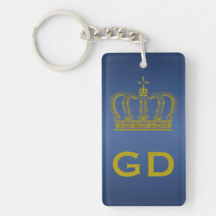 Golden Crown en jouw ideeën Sleutelhanger