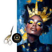 Golden Crown feministische decoupage Tissuepapier