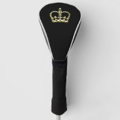 Golden Crown Golfheadcover (Voorkant)